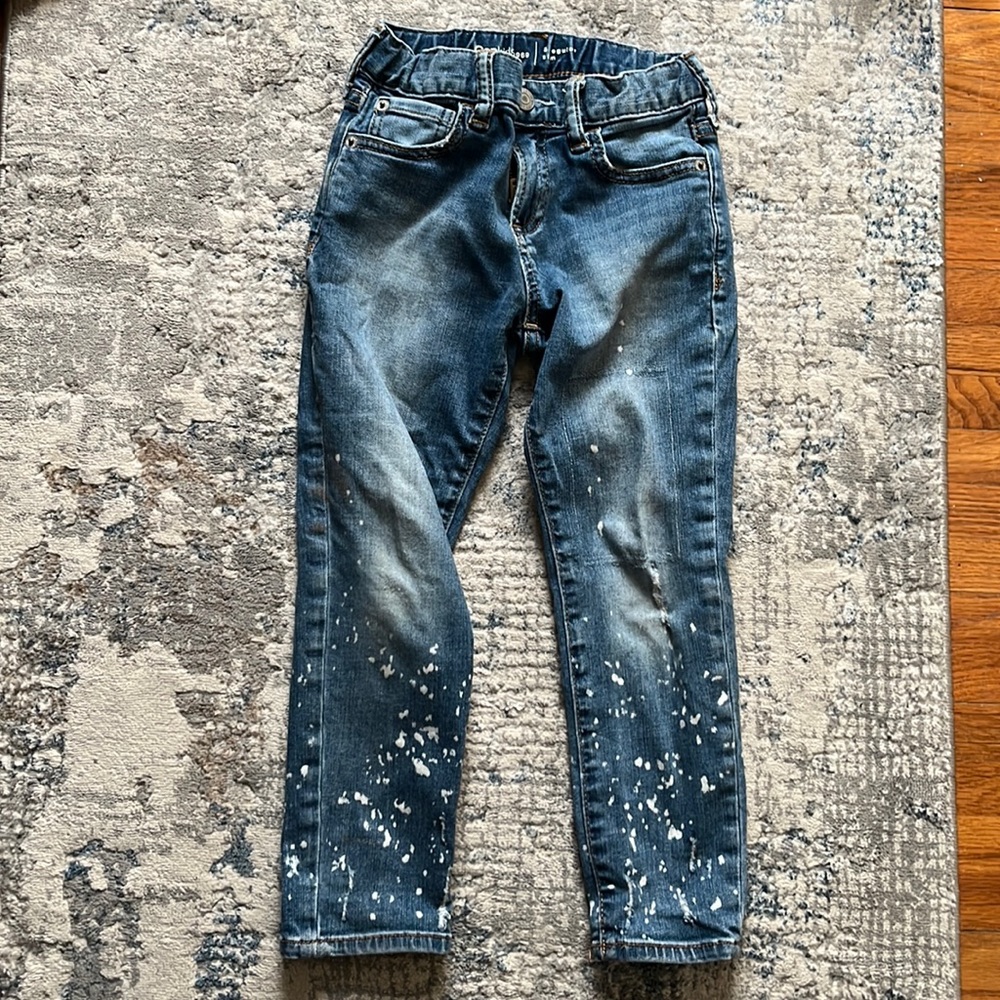 Gap, little boy 5T distressed slim Jean